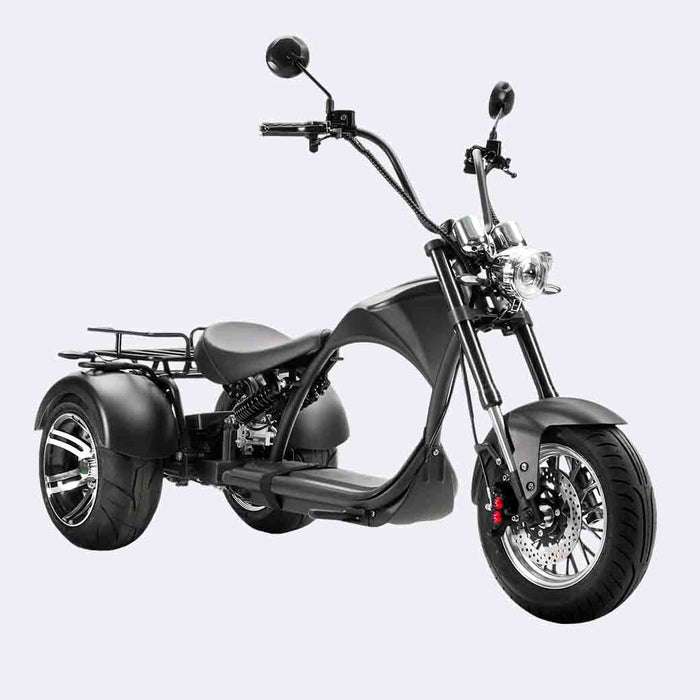 MOVE Electric Scooters - Linkseride M1P E-Trike angled sideview