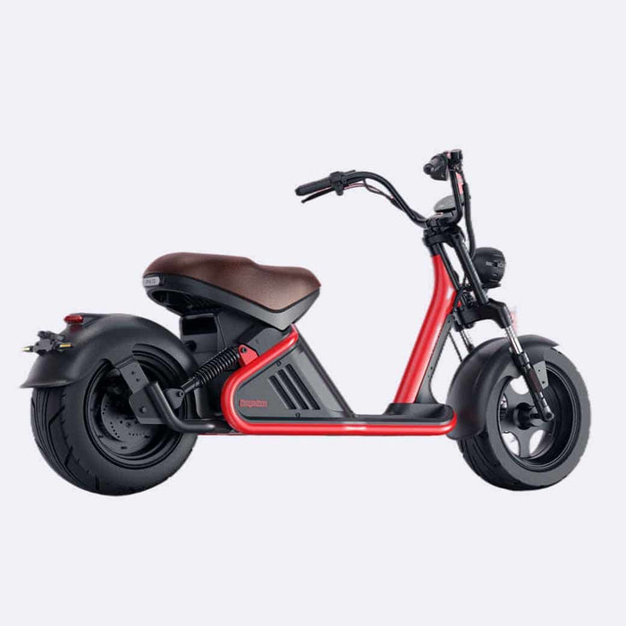 MOVE Electric Scooters - Linkseride M2 Fat Tire Chopper Electric Scooter angle right sideview