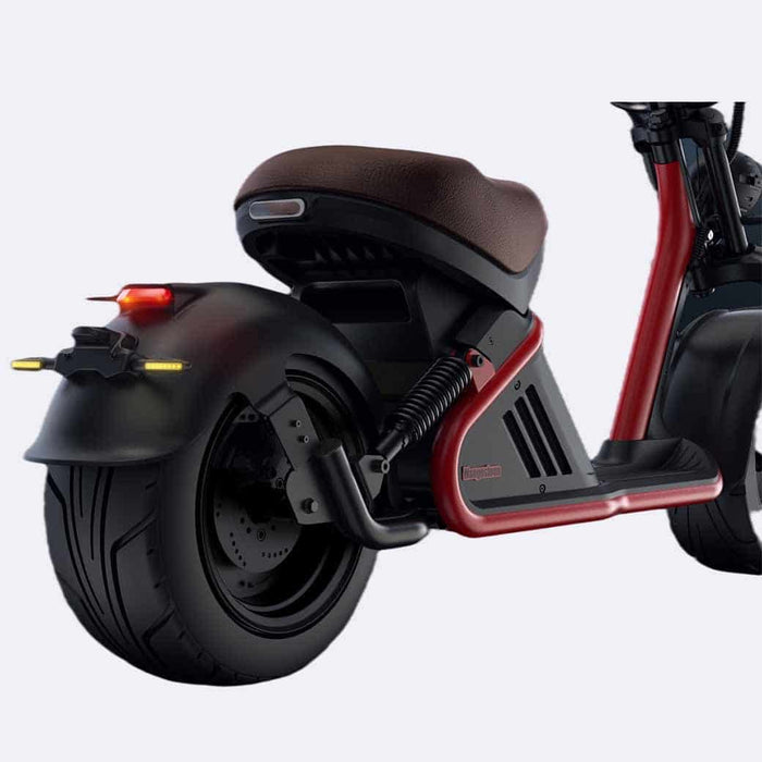 MOVE Electric Scooters - Linkseride M2 Chopper Tire and Backside