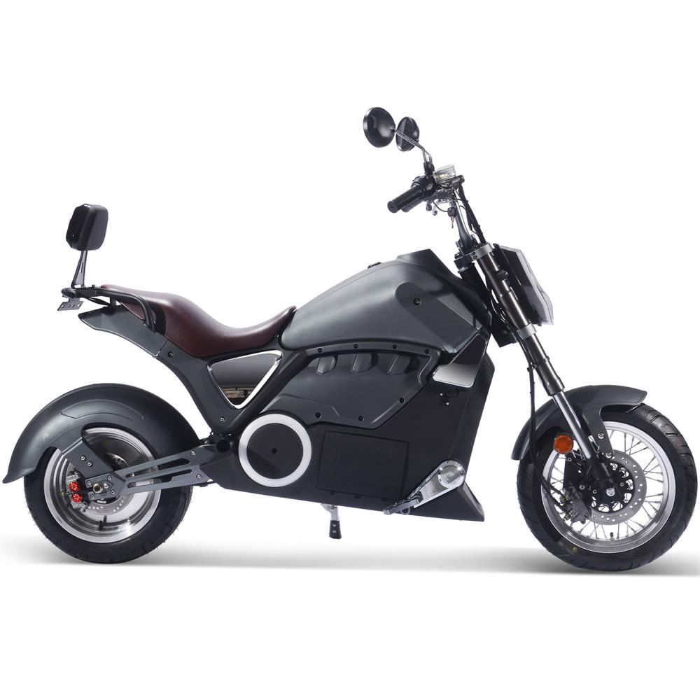 MOVE Electric Scooters - MotoTec Typhoon 3000W Electric Scooter right sideview