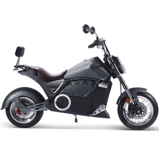 MOVE Electric Scooters - MotoTec Typhoon 3000W Electric Scooter right sideview