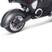 MOVE Electric Scooters - MotoTec Typhoon 3000W Electric Scooter rear wheel closed-up