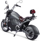 MOVE Electric Scooters - MotoTec Typhoon 3000W Electric Scooter angled left rearview