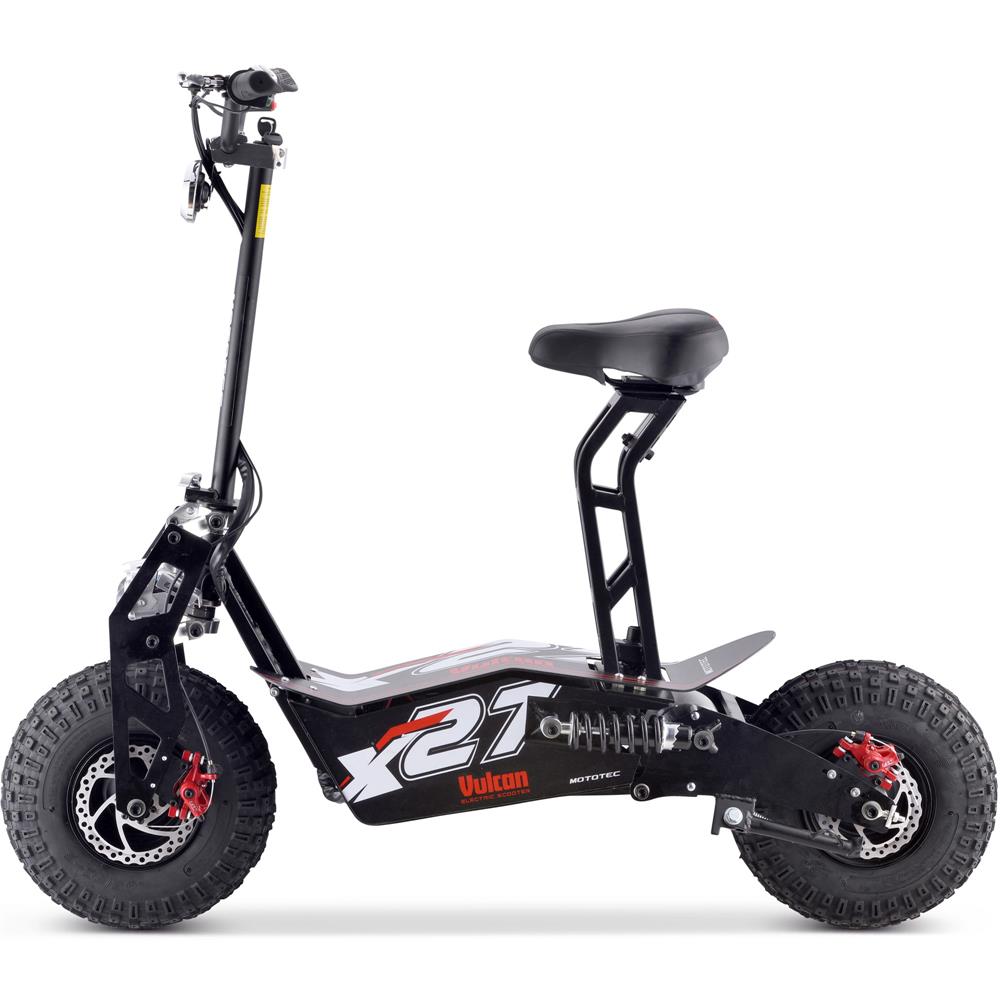 MOVE Electric Scooters - MotoTec Vulcan 1600W Electric Scooter left sideview