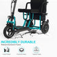 MOVE Electric Scooters - MotoTec Folding Mobility Electric Tricke 700W Dual Motor durable with robust aluminum frame