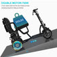 MOVE Electric Scooters - MotoTec Folding Mobility Electric Tricke 700W Dual Motor - 2 hub motors