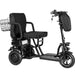 MOVE Electric Scooters - MotoTec Folding Mobility Electric Tricke 700W Dual Motor right sideview