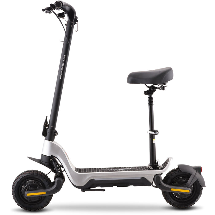 MOVE Electric Scooters - MotoTec 1000W Fury Electric Scooter left sideview with seater