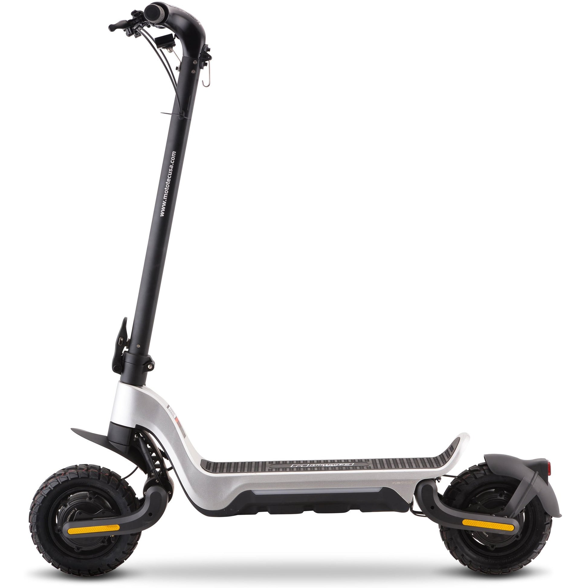 MOVE Electric Scooters - MotoTec 1000W Fury Electric Scooter - Silver