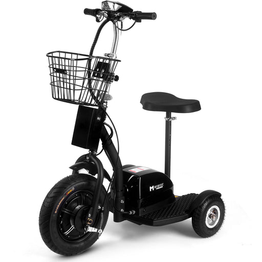 MOVE Electric Scooters - MotoTec Electric Trike 500W angled left sideview