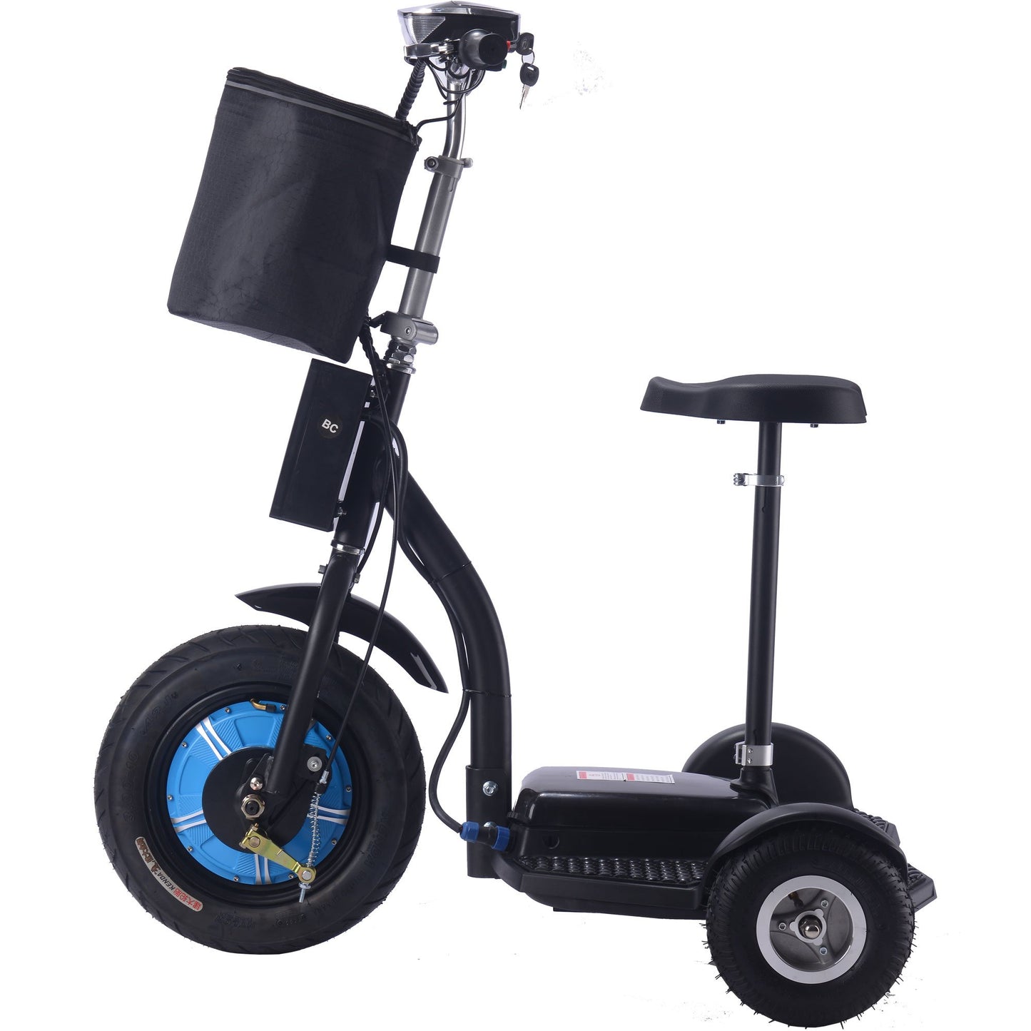 MOVE Electric Scooters - MotoTec Electric Trike 750W left sideview