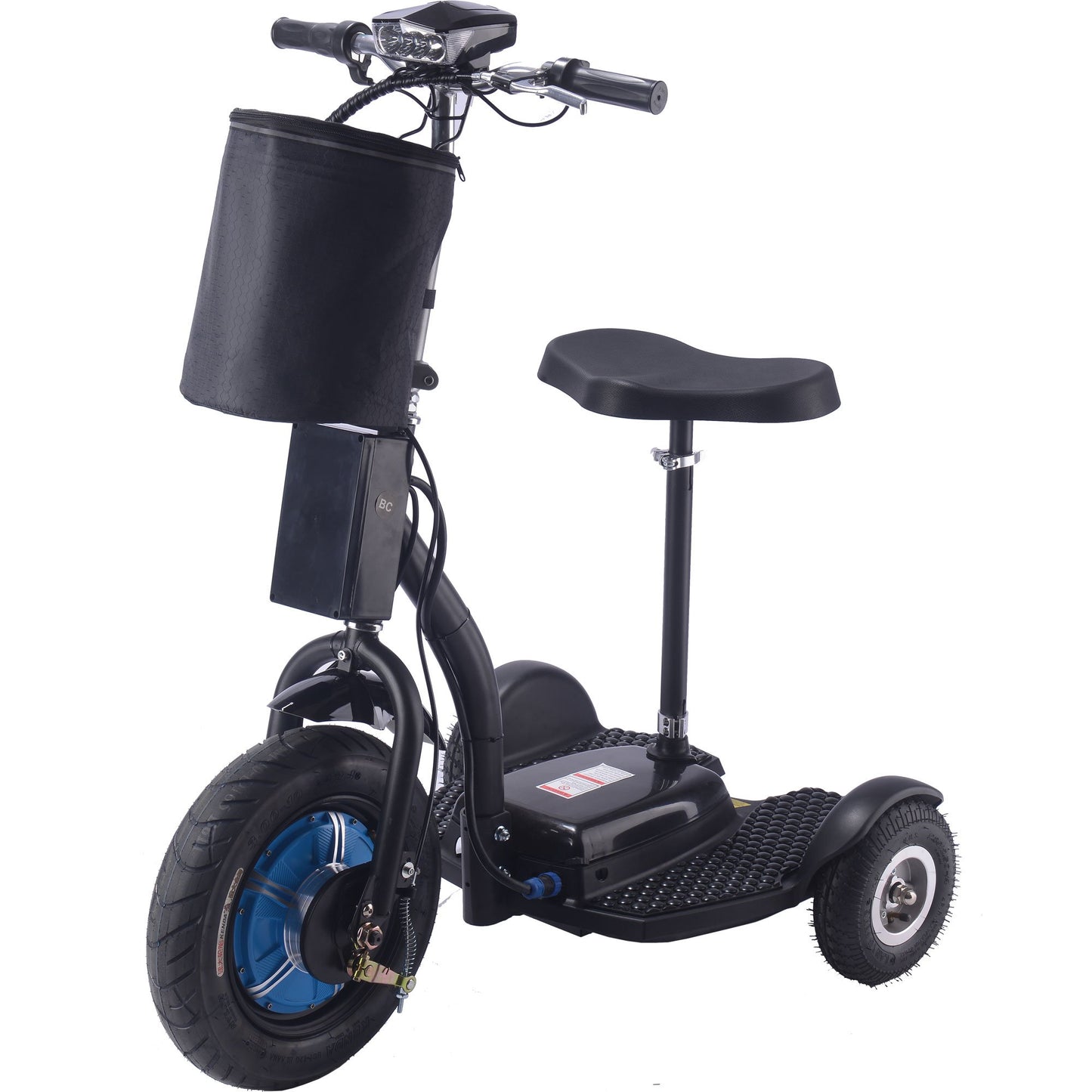 MOVE Electric Scooters - MotoTec Electric Trike 750W angled left sideview