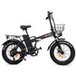 DRVETION At20 Folding Eletric Fat Bike 48V 750W - Black