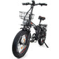 DRVETION At20 Folding Eletric Fat Bike 48V 750W - Black