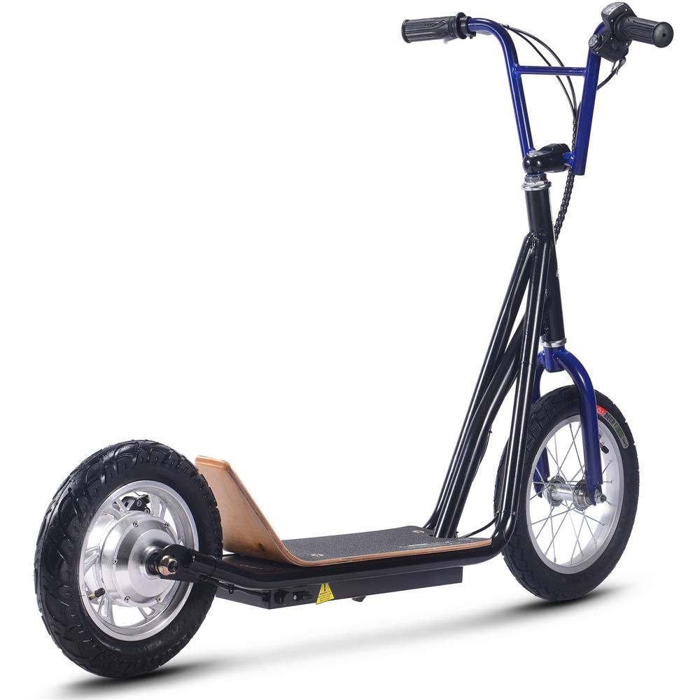 MOVE Electric Scooters - MotoTec Groove 350W Big Wheel Electric Scooter  angled right rearview 