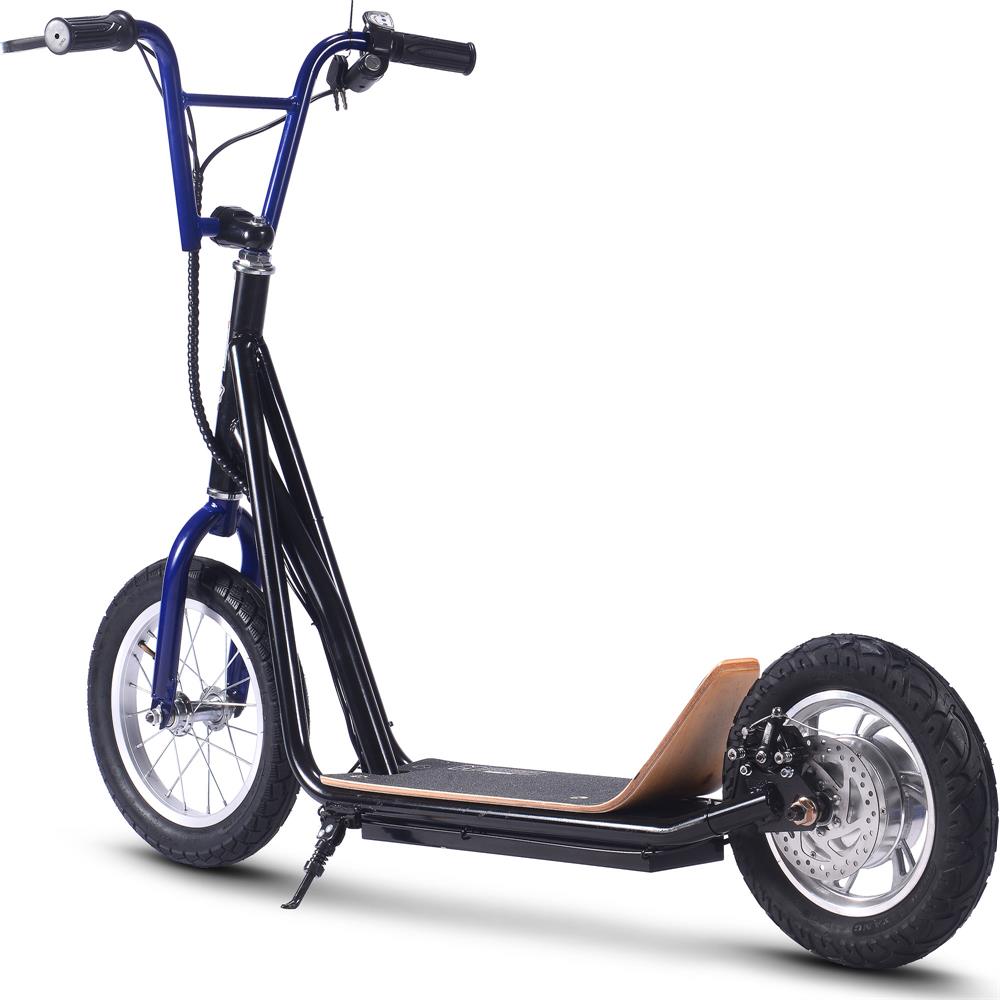 MOVE Electric Scooters - MotoTec Groove 350W Big Wheel Electric Scooter angled left rearview