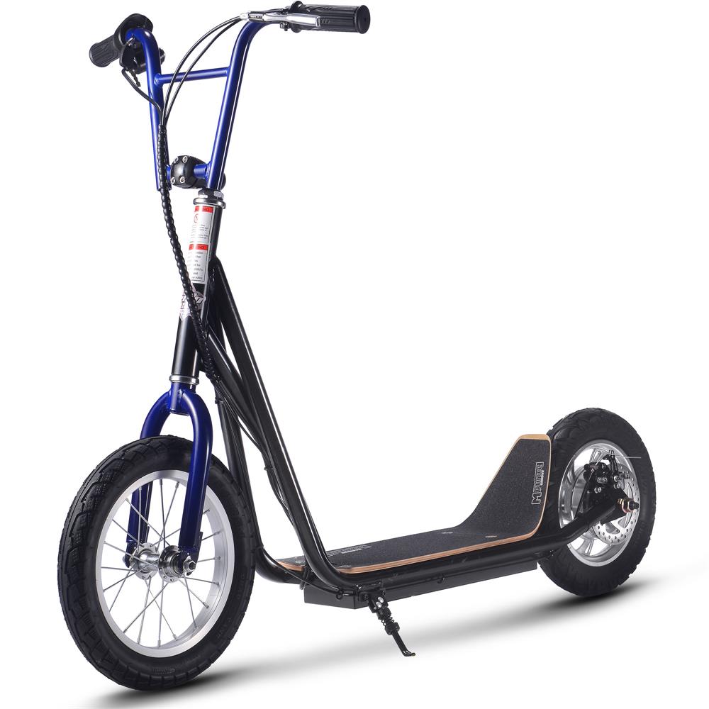 MOVE Electric Scooters - MotoTec Groove 350W Big Wheel Electric Scooter angled left sideview