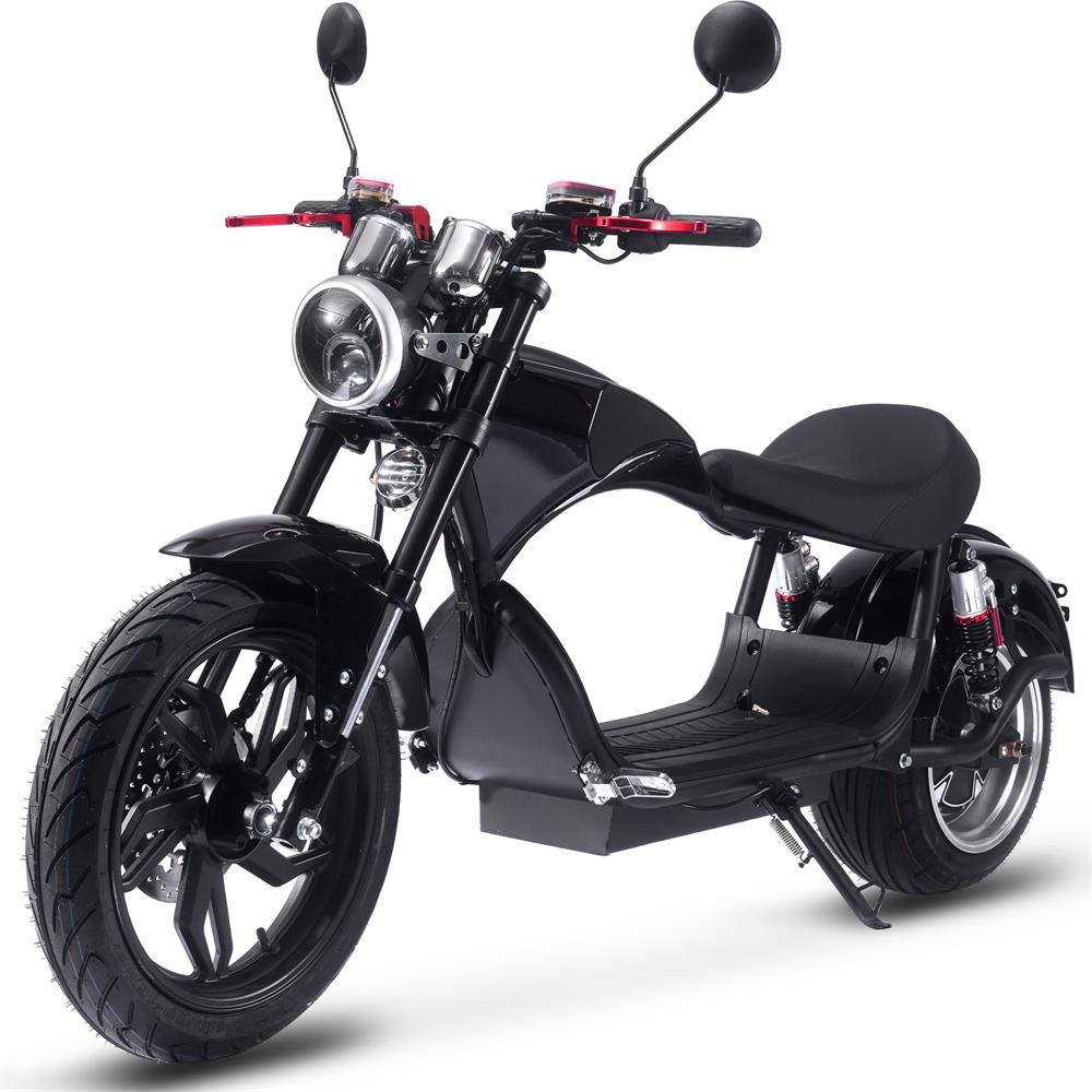 MOVE Electric Scooters - MotoTec Raven 2500W Electric Scooter - Black