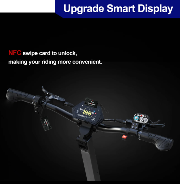 MOVE Electric Scooters - Nanrobot N6 Upgrade Smart Display