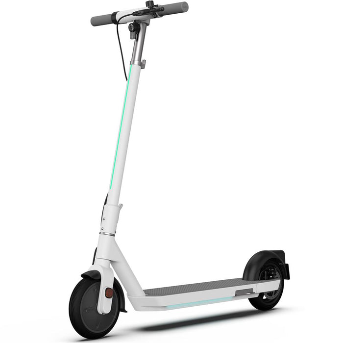 MOVE Electric Scooters - MotoTec Okai Neon 250W Electric Scooter angled left sideview