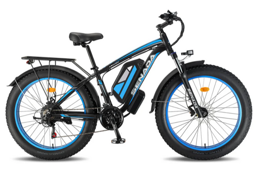 Archon Plus Fat-Tire Electric Bike by Senada | 1000W Motor | 78-Mile Range | 21-Speed Gear | Wallet-Friendly – Buy Now!