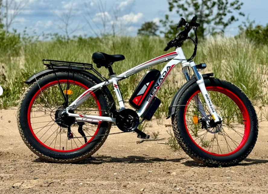 Archon Plus Fat-Tire Electric Bike by Senada | 1000W Motor | 78-Mile Range | 21-Speed Gear | Wallet-Friendly – Buy Now!