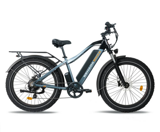 Saber Plus  SUV e-Bike by Senada | 1000W | 80-Mile Range | 330 lb Payload Capacity | All-Terrain!