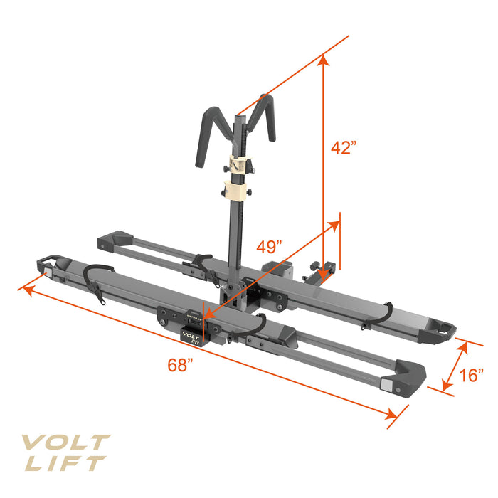 HYPERAX Volt Lift - Patented Lift Assisted Premium Bike Rack