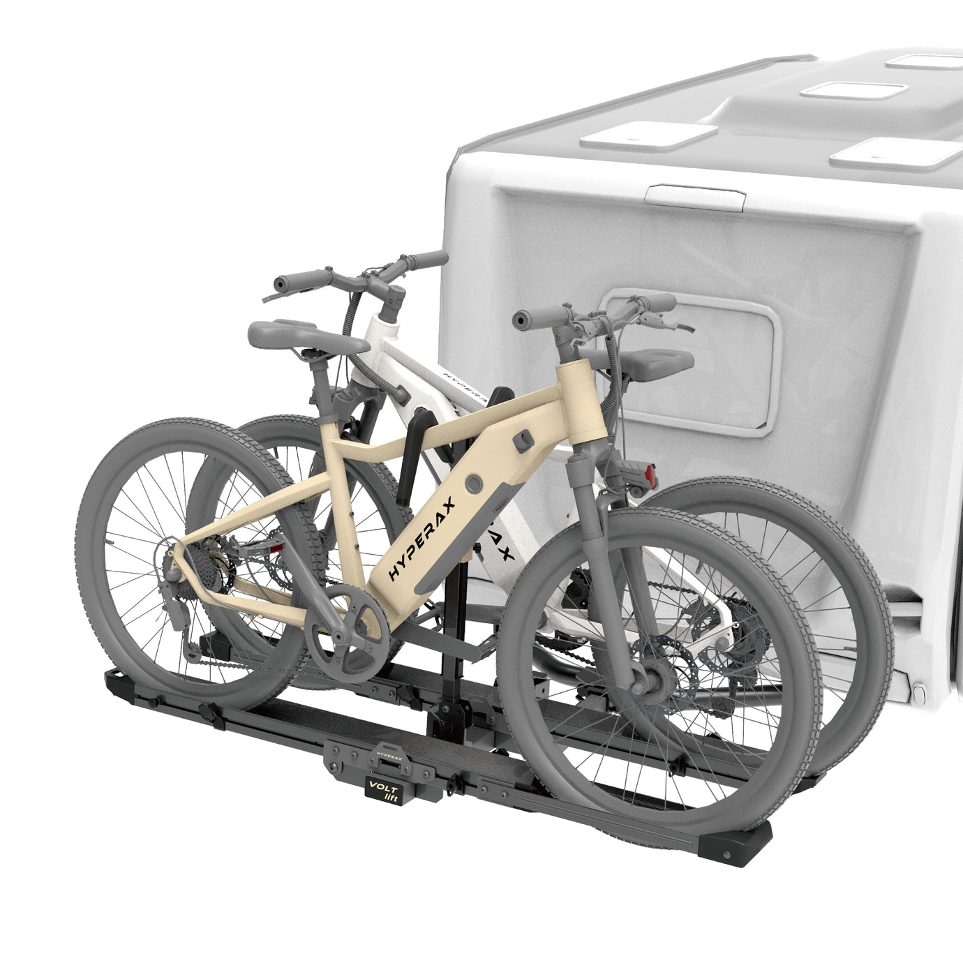 HYPERAX Volt Lift - Patented Lift Assisted Premium Bike Rack