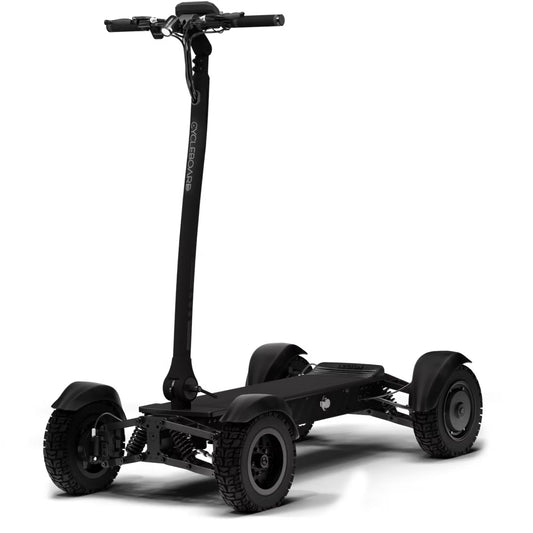 MOVE Electric Scooters - Cycle Board X-Quad 3000 4-Wheel Electric Vehicle - Stealth