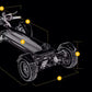 MOVE Electric Scooters - Cycle Board X-Quad 3000 4-Wheel Electric Vehicle measurements and dimension