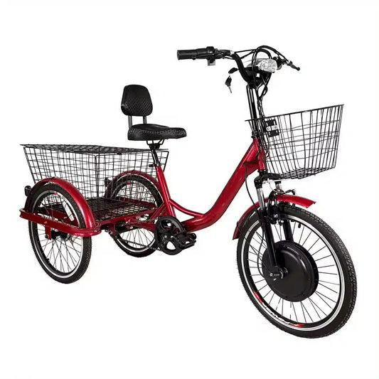 EMOBILITY STAR Adult Motorized Electric Tricycle