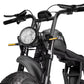 MOVE Electric Scooters - Cycle Board SS-1200 escrambler motorbike close-up headlight