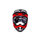 Kali Protectives Trinity Carbon Full Face MTB Helmet – Carbon Fiber Shell, FidLock Buckle, Downhill Certified