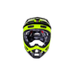 Kali Protectives Trinity Carbon Full Face MTB Helmet – Carbon Fiber Shell, FidLock Buckle, Downhill Certified