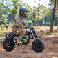 MotoTec 60v 1500w Electric Powered Mini Bike Lithium Black